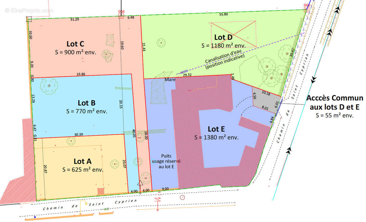 Terrain à GARNERANS