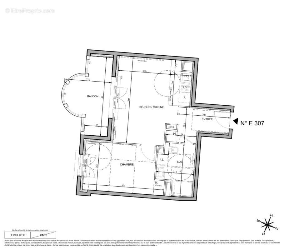 Appartement 2p - le plessis-robinson - photo 2