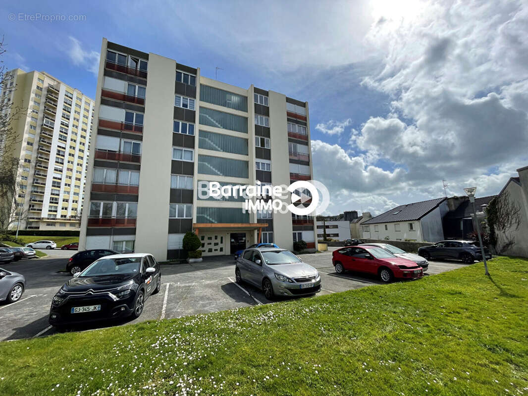 A vendre - barraine immo - appartement t2 - brest kerinou - ascenseur - photo 14