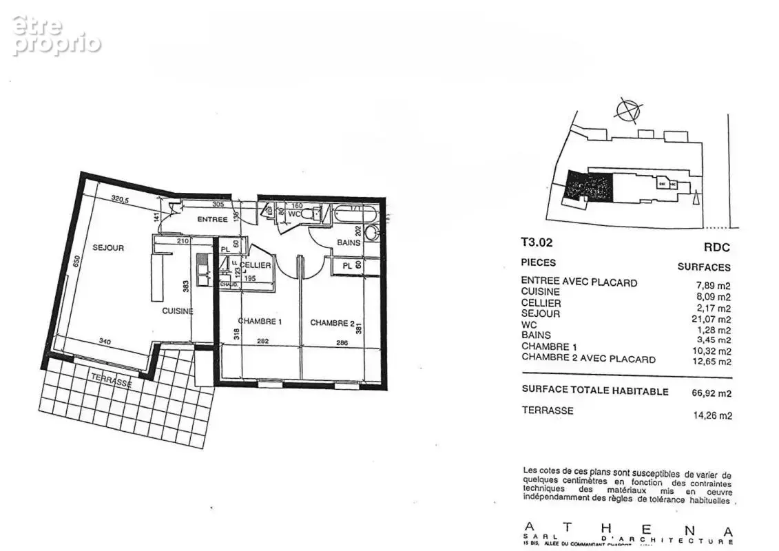 Appartement Rezé 3 pièces avec terrasse et garage - photo 14