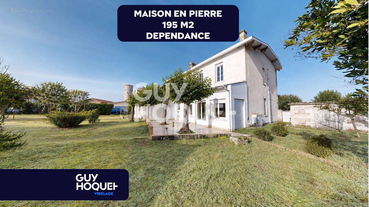Maison à CASTRES-GIRONDE