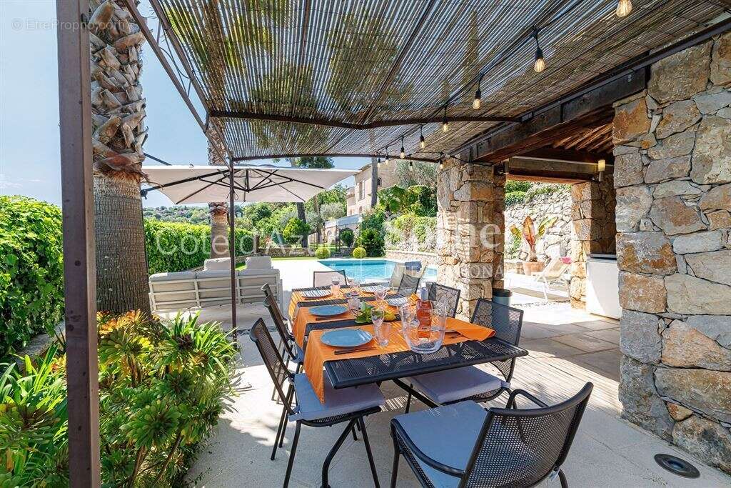 Gattières villa provençale avec vue panoramique, piscine et oliveraie proche Nice - photo 4