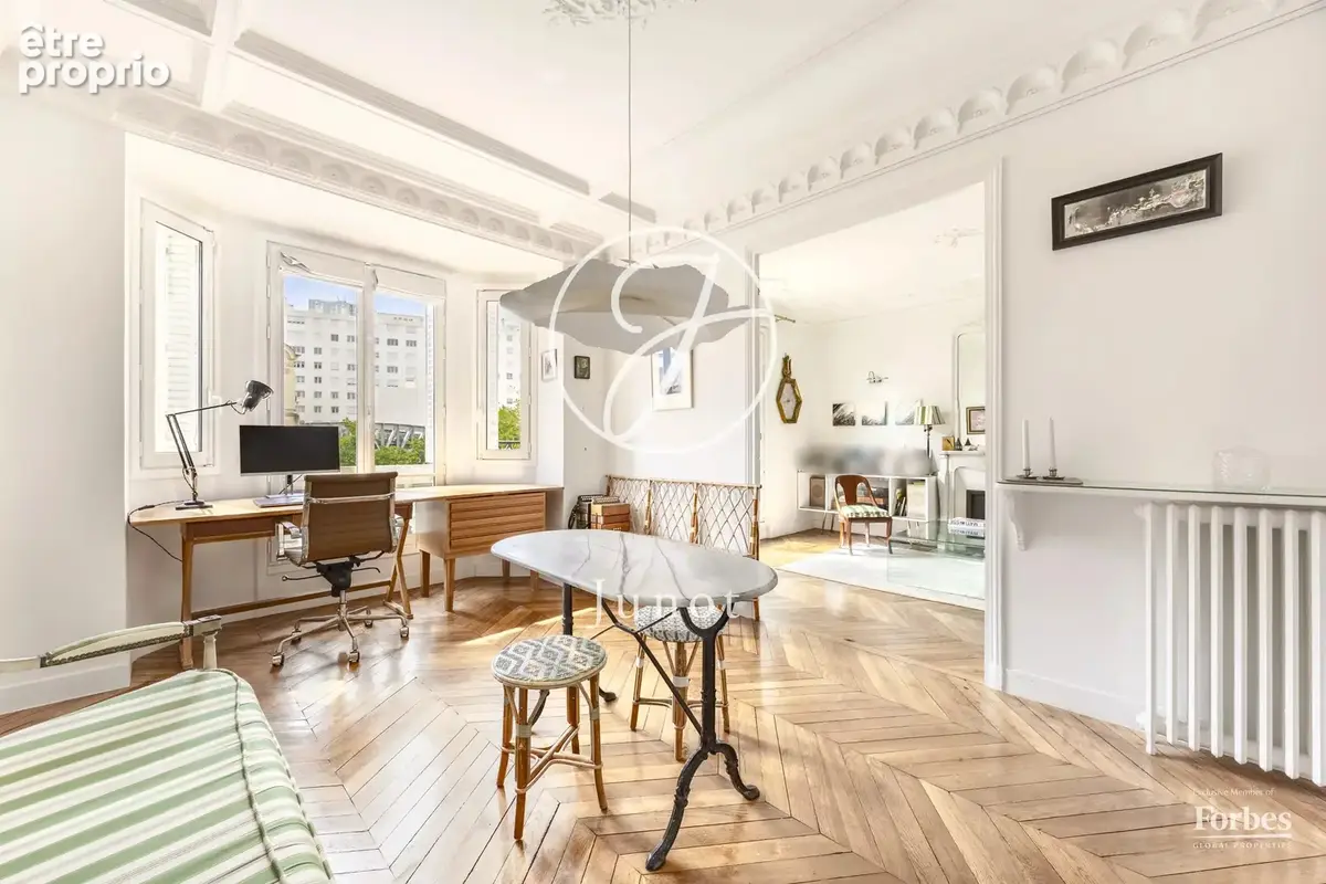 Paris 15e - SUFFREN / ROSA BONHEUR - Appartement à vendre - 4 pièces - 71,44m² loi Carrez - 2 chambres - Vues dégagées - Balcons - photo 4