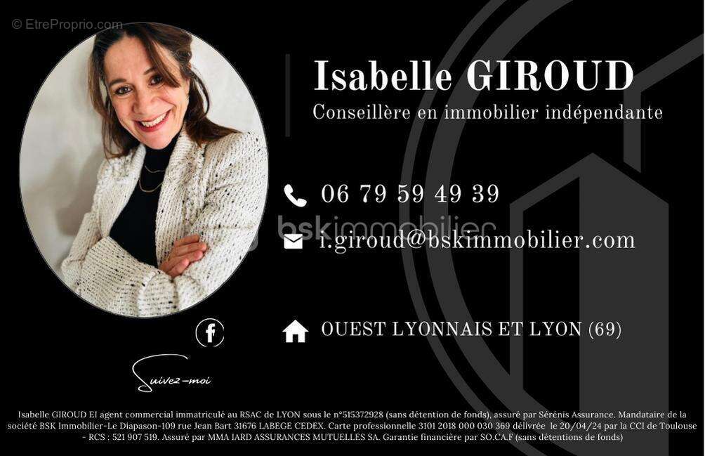 Appartement à GREZIEU-LA-VARENNE