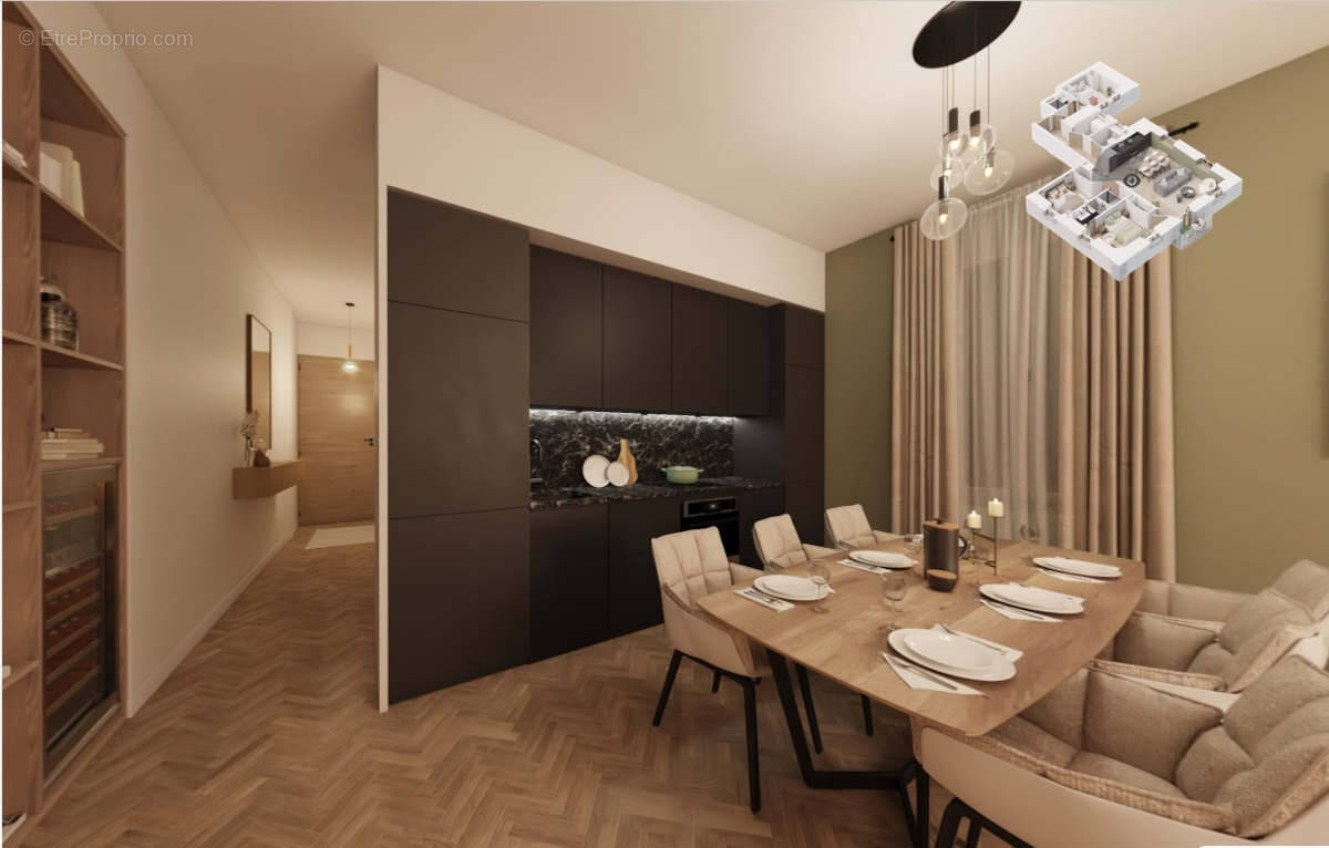 Appartement à CHAMONIX-MONT-BLANC