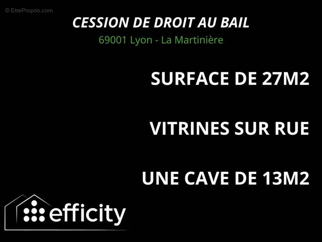 Commerce à LYON-1E