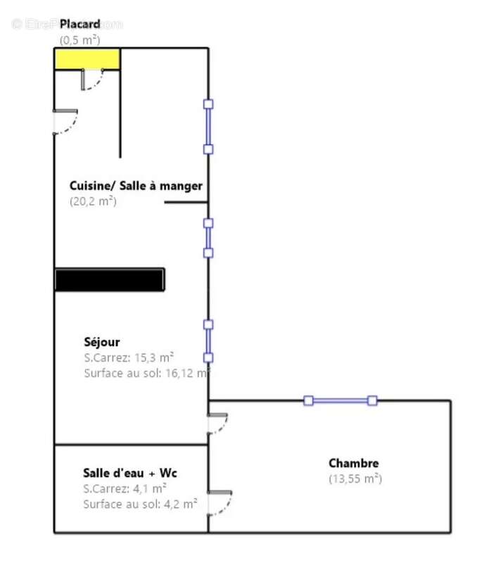 Appartement à PARIS-3E