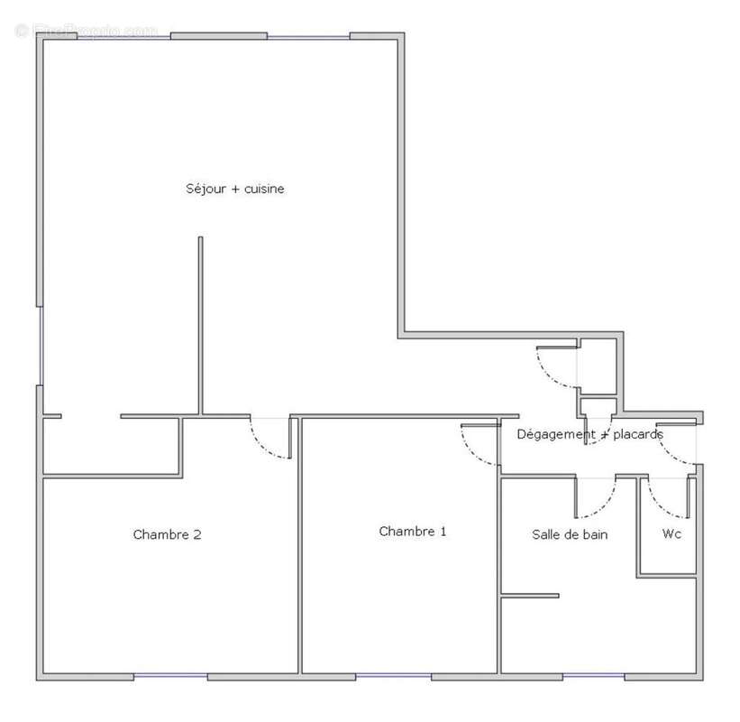 Appartement à PARIS-17E