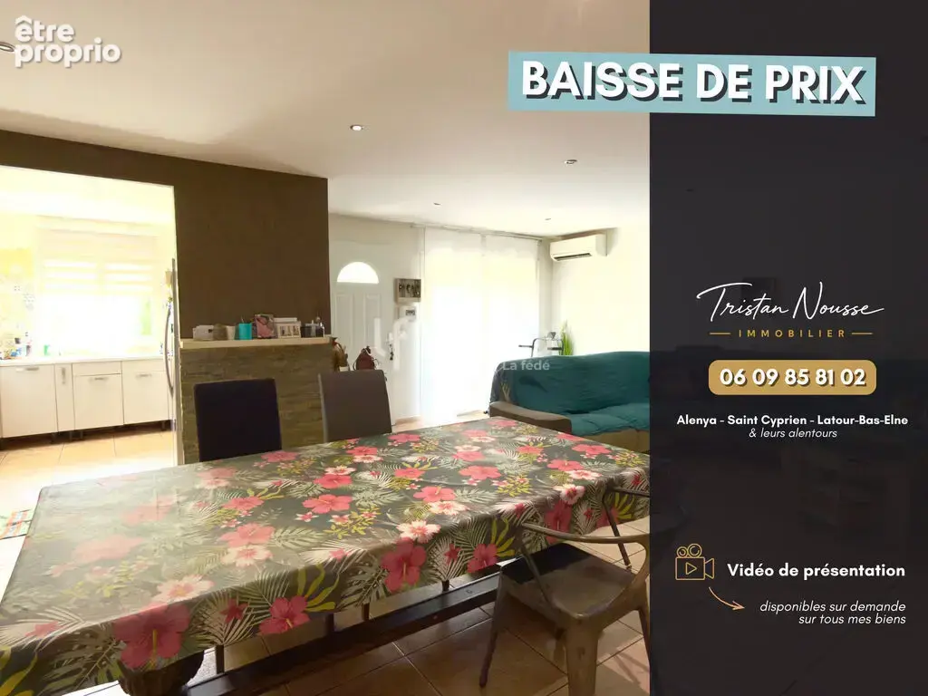 Maison plain-pied 3 faces - 100 m2 - Alenya - photo 2