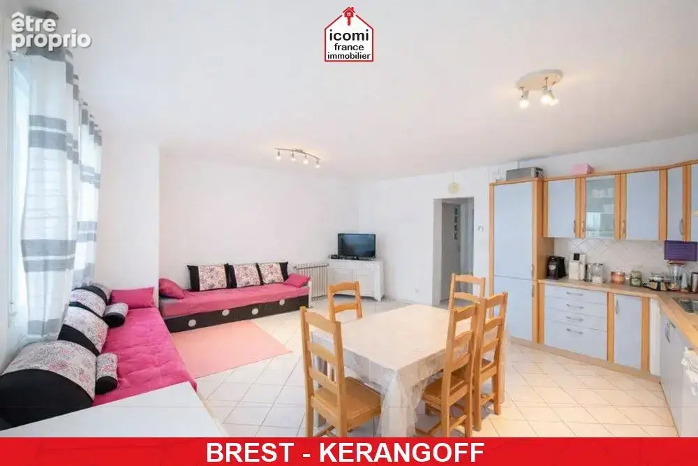 Finistere - brest (29200) - special investisseur - appartement - 2 chambres - dalle beton - locataire en place -  secteur calme  - photo 3