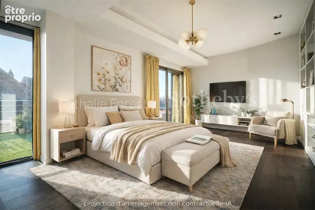 Vieux Lille , splendide Penthouse type 5 de 320 m2 , 3 terrasses , garage. - photo 17