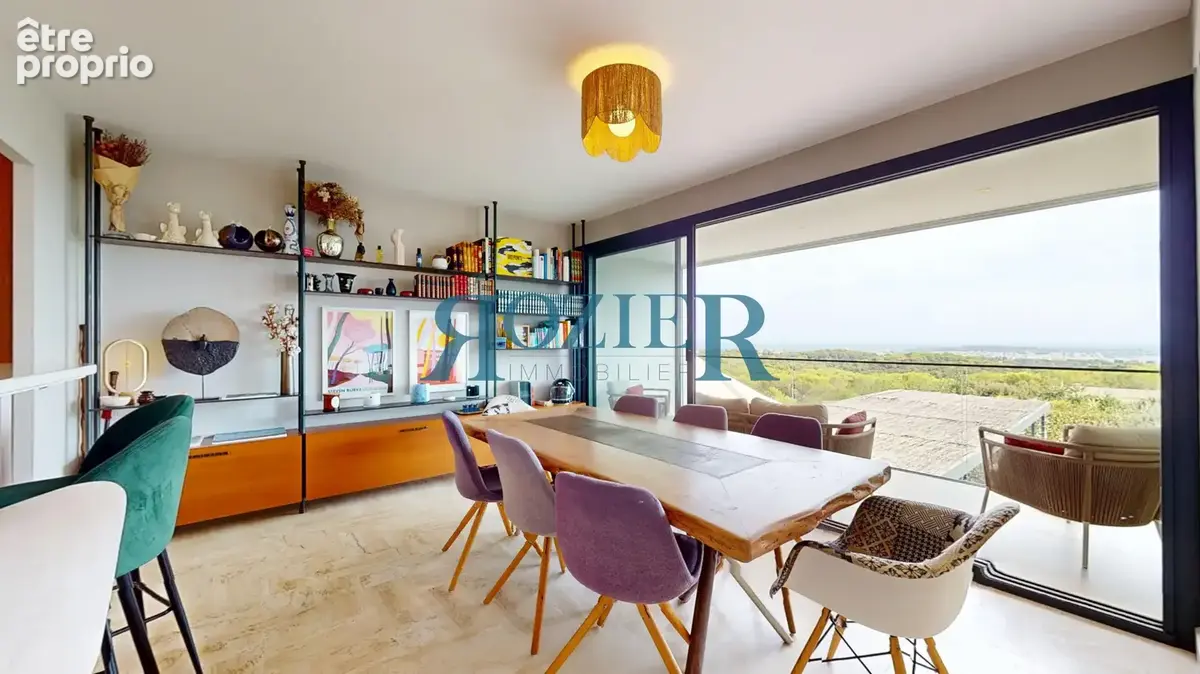 A vendre vallauris  puissanton villa californienne  vue mer 5 pieces 3 chambres 128m2 sur 277 de terrrain - photo 8