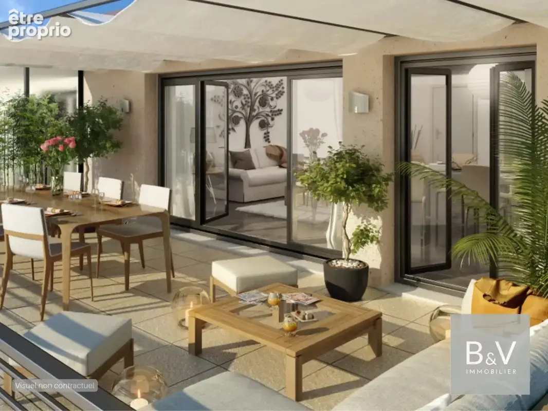 Magnifique appartement 4 pièces avec grande terrasse plein sud - photo 2