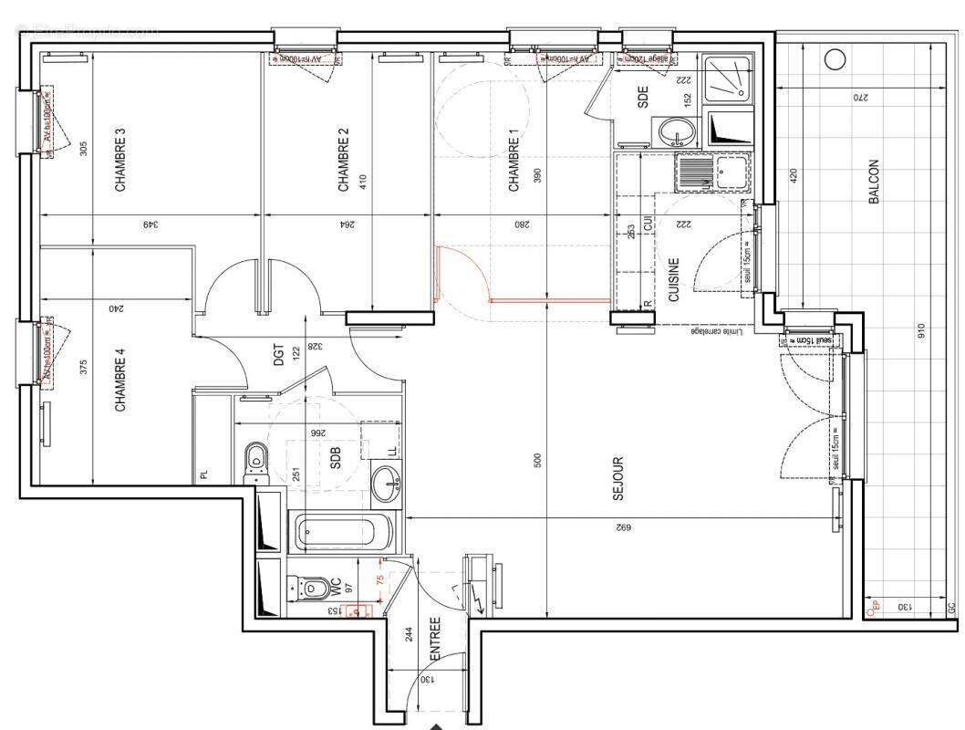 Appartement à ASNIERES-SUR-SEINE