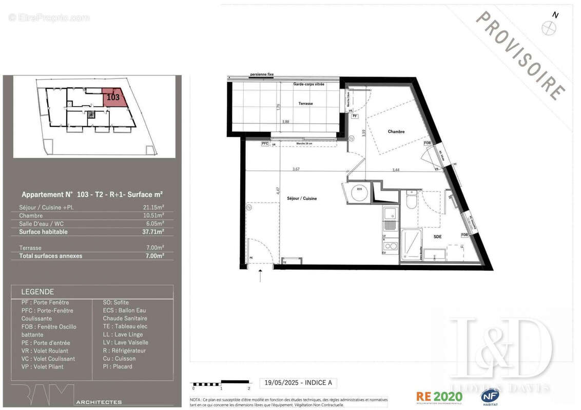 Appartement à CASTRIES