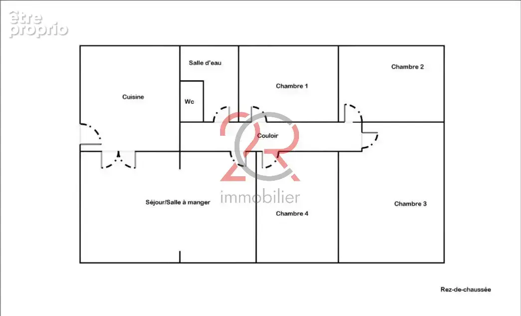 Maison 4 chambres sur 2451 m2 de terrain avec garage de 90 m2 à transformer - photo 10