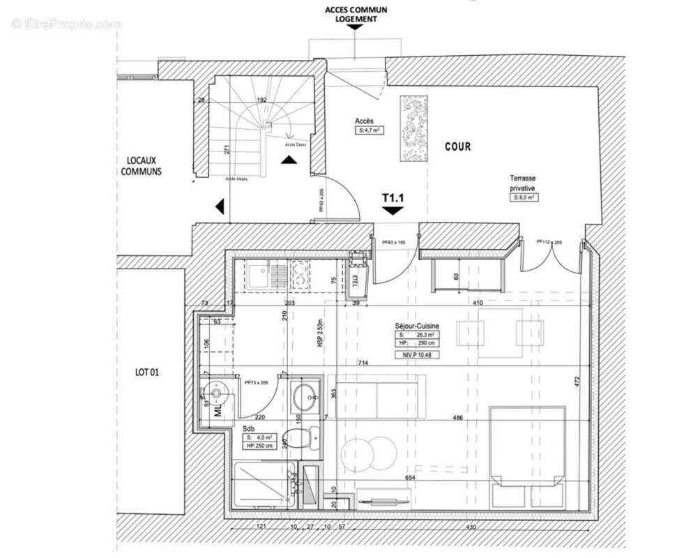 Appartement à ROCHEFORT