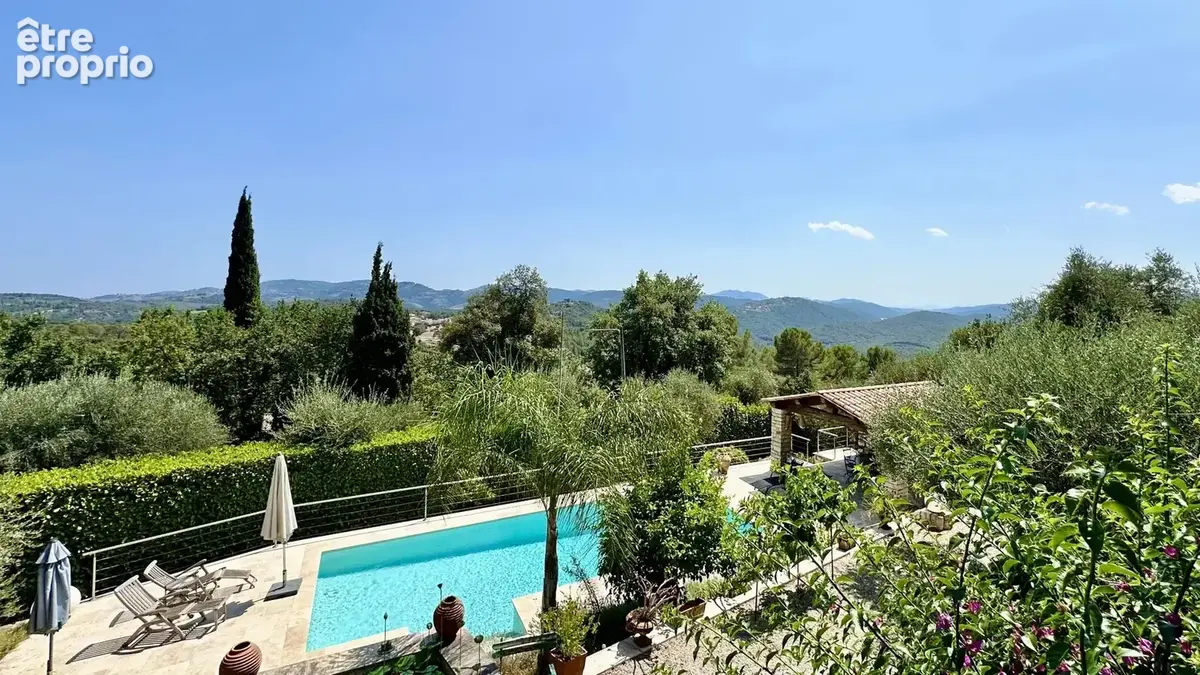 Villa de charme avec vue panoramique et piscine – Le Tignet - photo 2