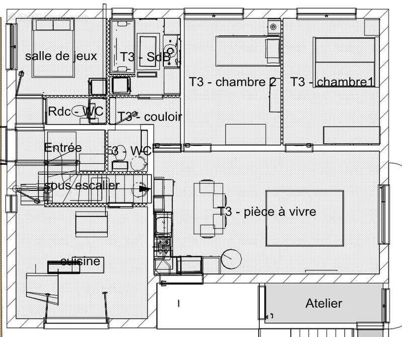 Appartement à CHAPONOST