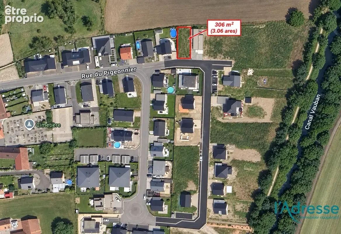 Terrain Constructible Weckolsheim 306 m² - photo 2