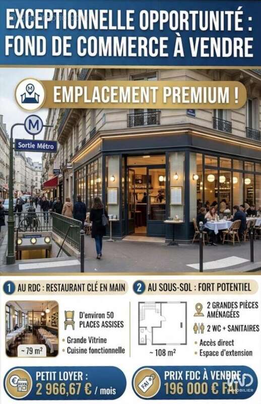 Photo 2 - Commerce à PARIS-9E