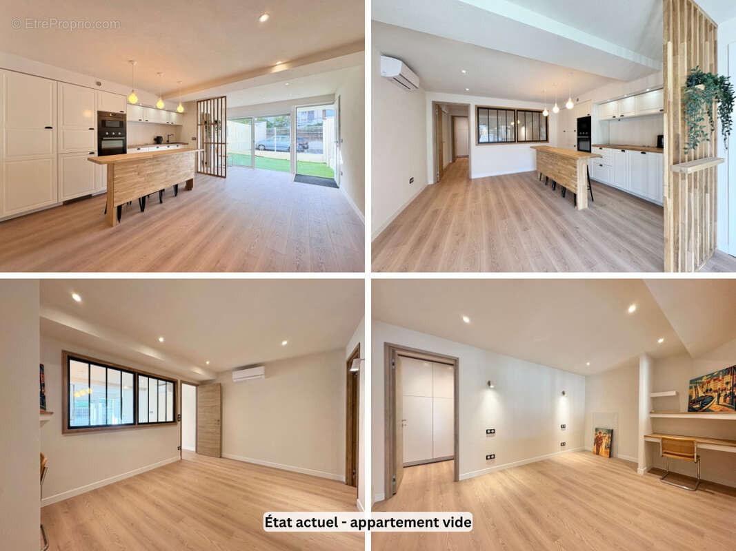 Cannes   2 pièces 47 m2 rénové   terrasse 18 m2   au calme   commerces à pied   parking disponible - photo 9
