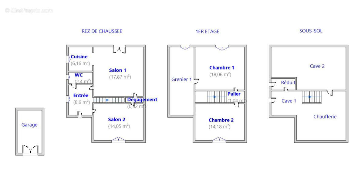 SUCCESSION VACANTE ! Maison mitoyenne 4 pièces 3 chambres 83 m2 JOEUF, offrant un fort potentiel de rénovation - photo 14