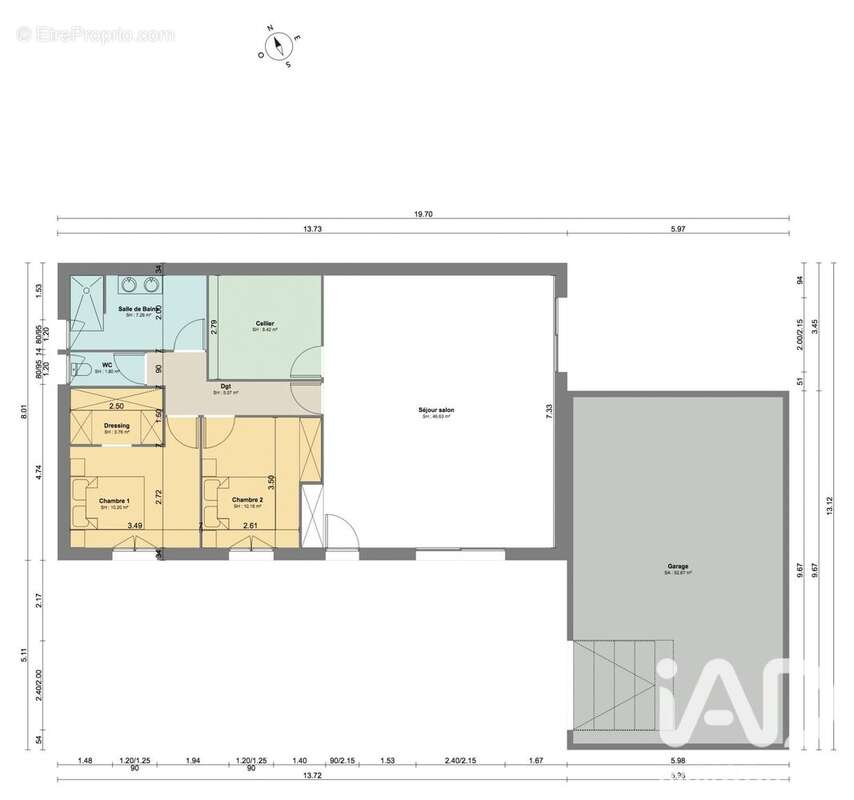 Maison 55 m² à Langon  - photo 4