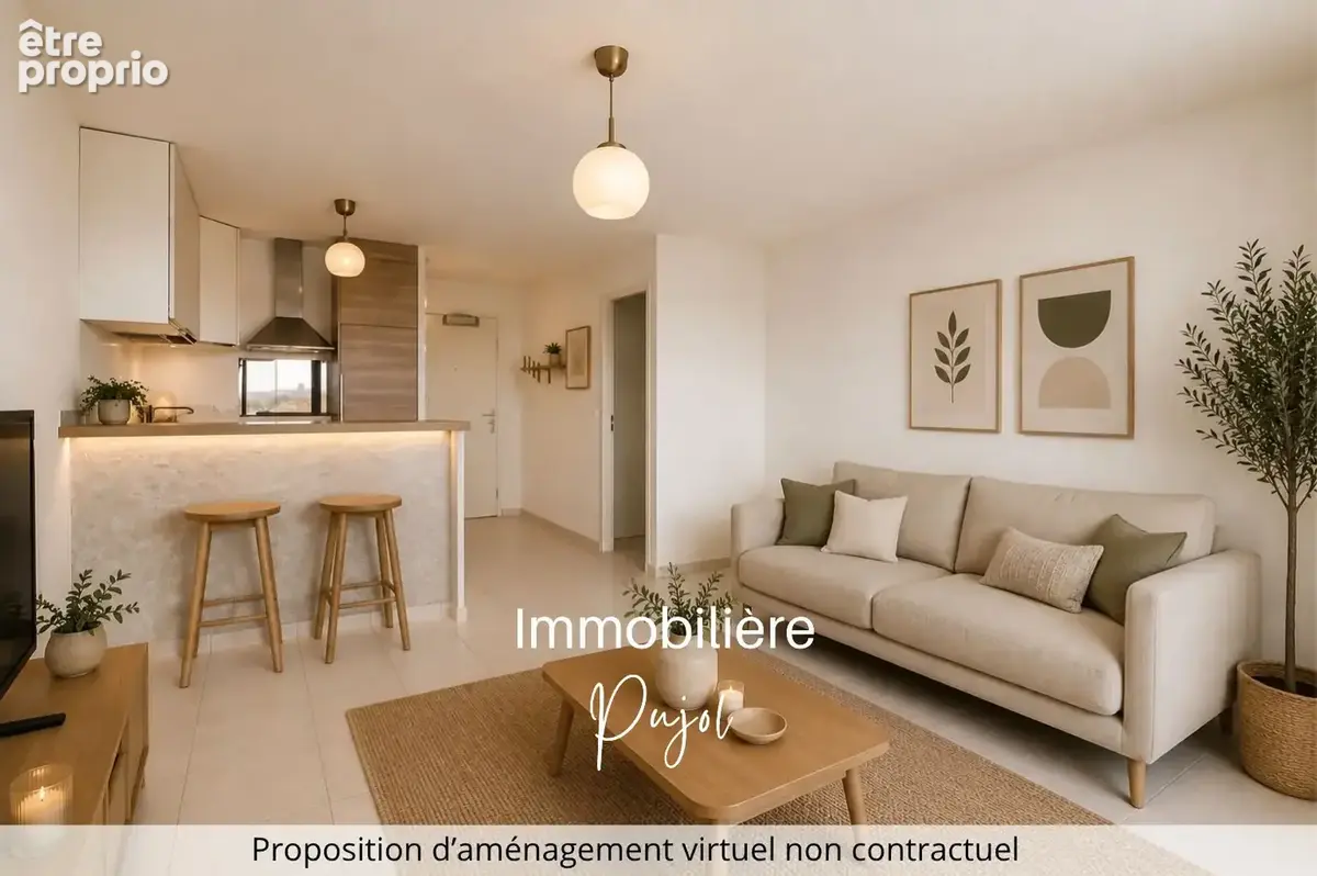 Exclusivite t2 48,5 m2 - terrasse - parking au 116 bd mireille lauze 13010 mar - photo 4