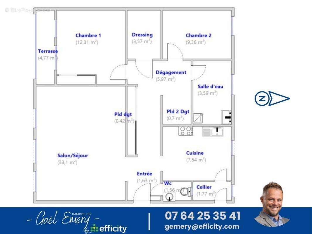 Appartement à LE MANS