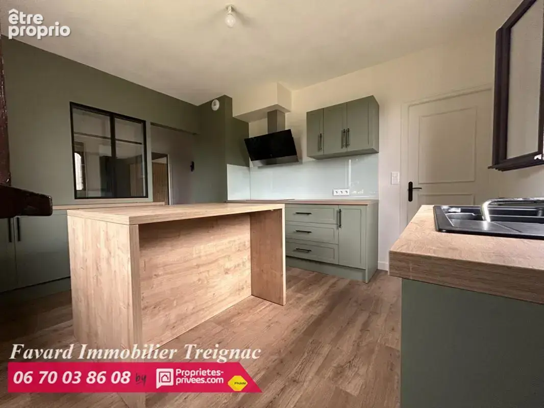 Maison  120 m²  3 chambres - garage  et  jardin plat  850 m² 19 260 TREIGNAC - photo 8