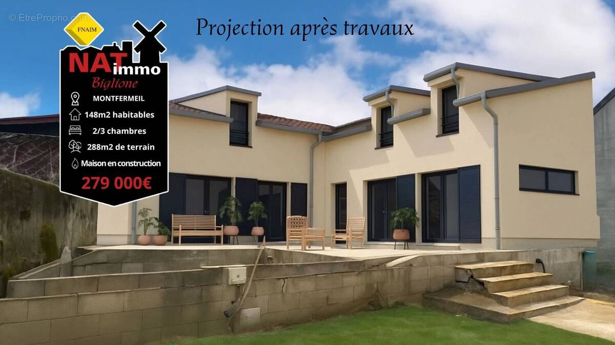 Maison à MONTFERMEIL