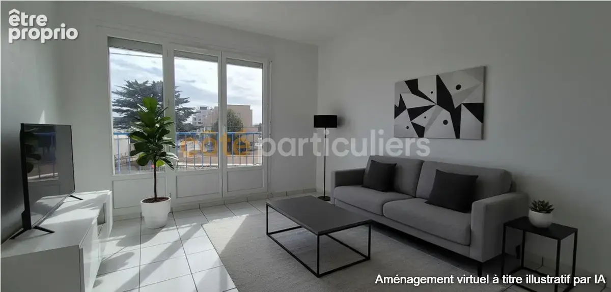 Appartement Lorient 3 pièce(s) 56 m2 - photo 2