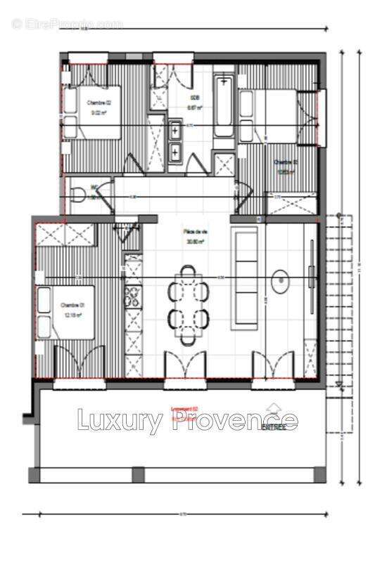 Appartement à SIMIANE-COLLONGUE