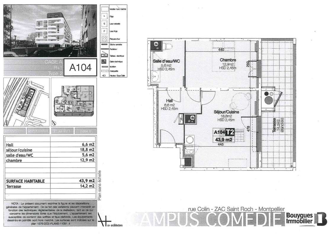 Appartement à MONTPELLIER