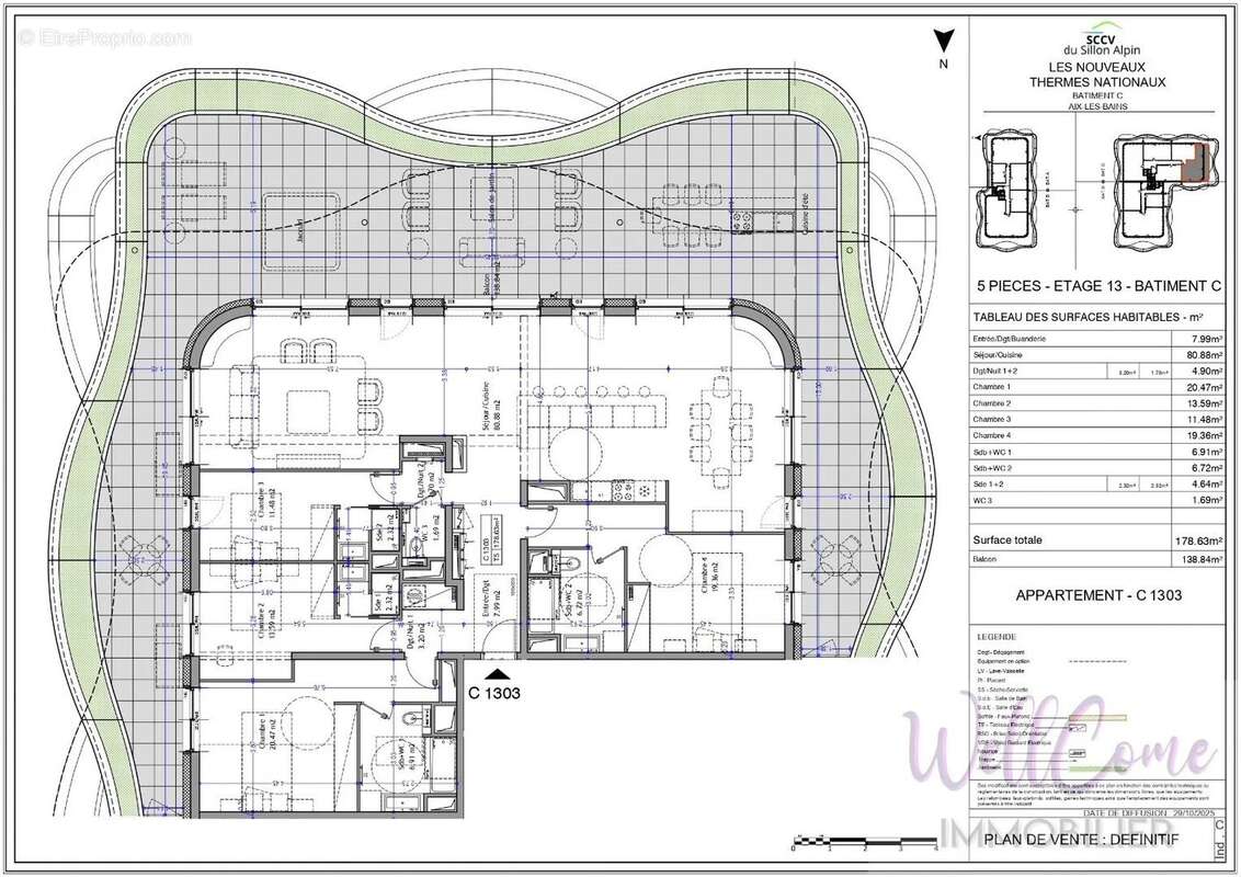 Appartement à AIX-LES-BAINS