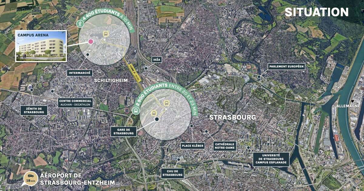 Appartement à STRASBOURG