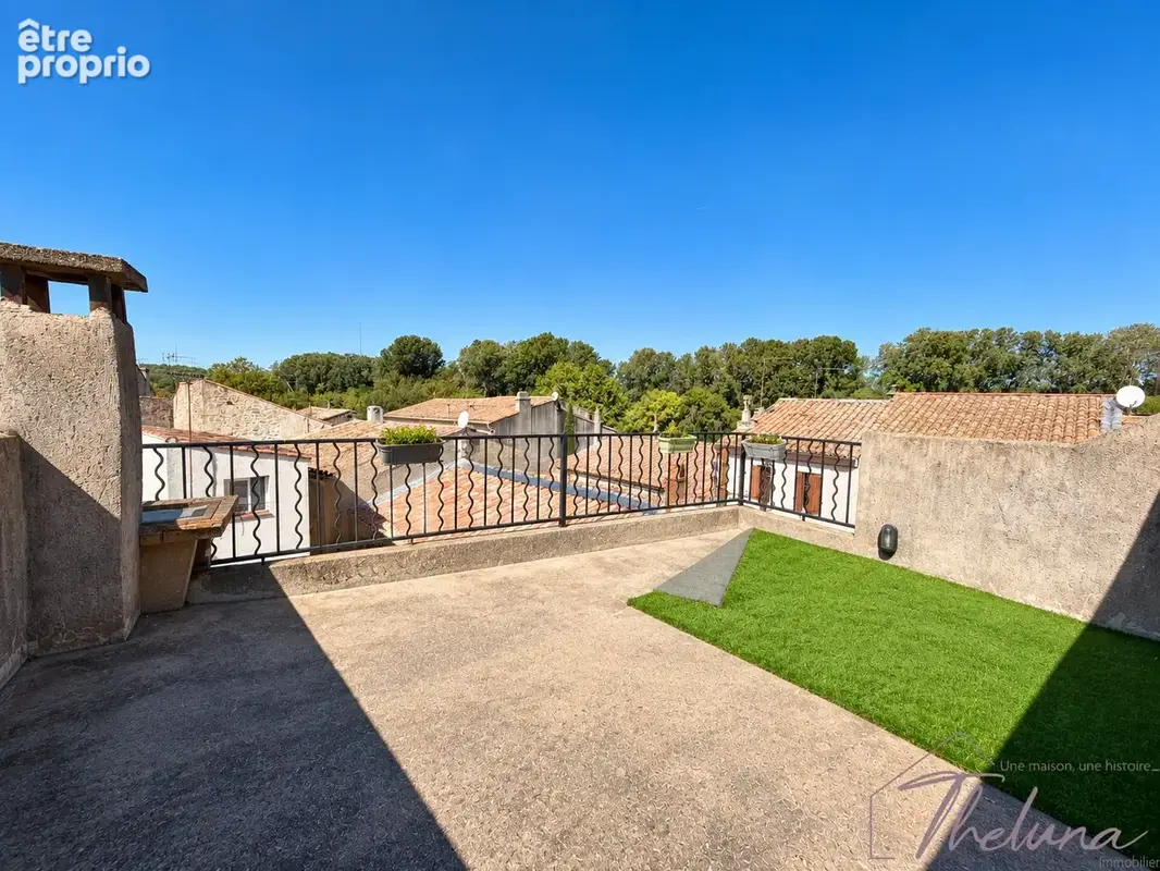 Maison de village avec toit-terrasse et vue dégagée   Comps - photo 14