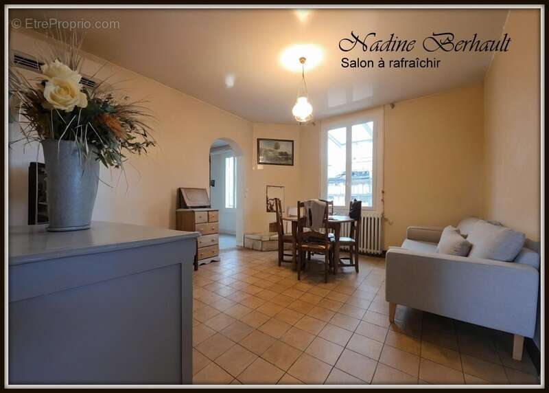 Maison Amilly 45, maison RDC à rénover - appartement et local commercial loué, terrain arboré de 1 538 m².entièrement clos.Centr - photo 4