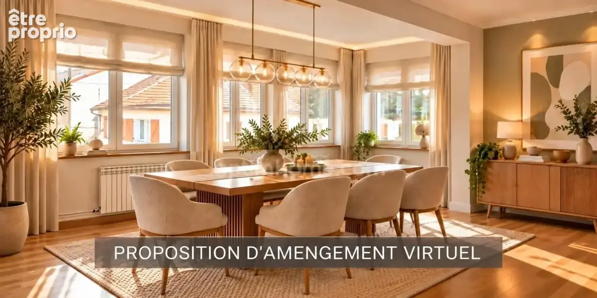 70400 hericourt - maison 226 m² - 4/6 chambres - garage - jardin clos - grenier aménageable - photo 2