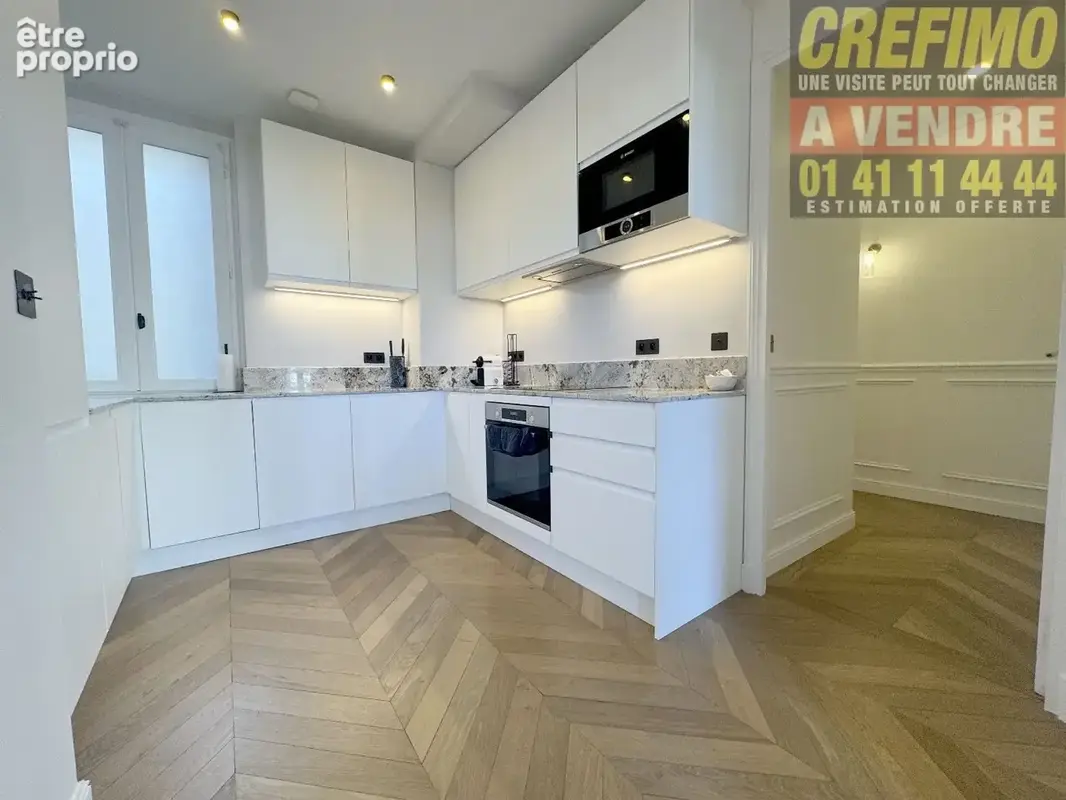 Appartement de caractère à vendre à Asnières-sur-Seine  Charme de l'ancien et rénovation de qualité - photo 8