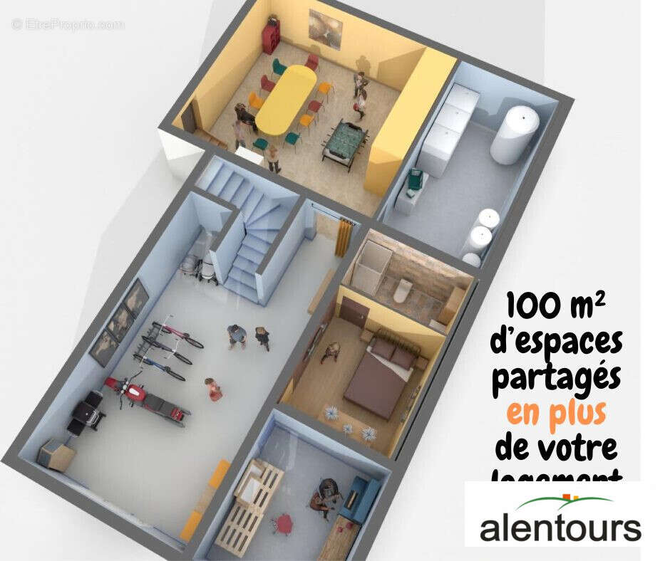 Appartement à FRANCHEVILLE