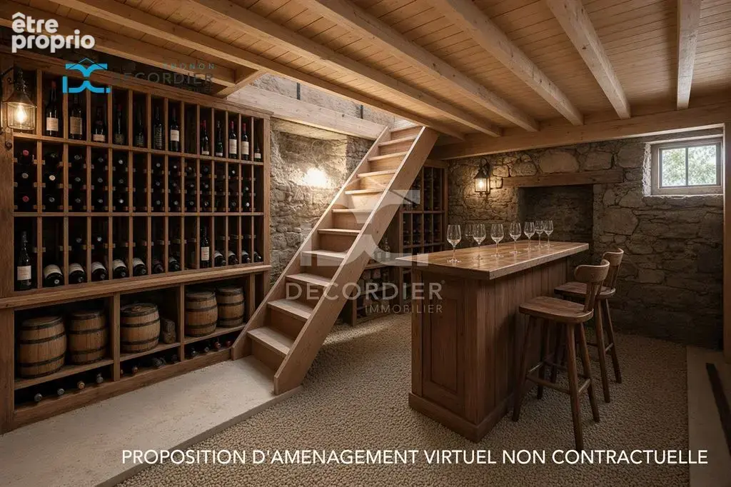 Orcier – maison mitoyenne avec fort potentiel, terrasse et vue montagne 81 m² et 105m² a amenager - photo 26