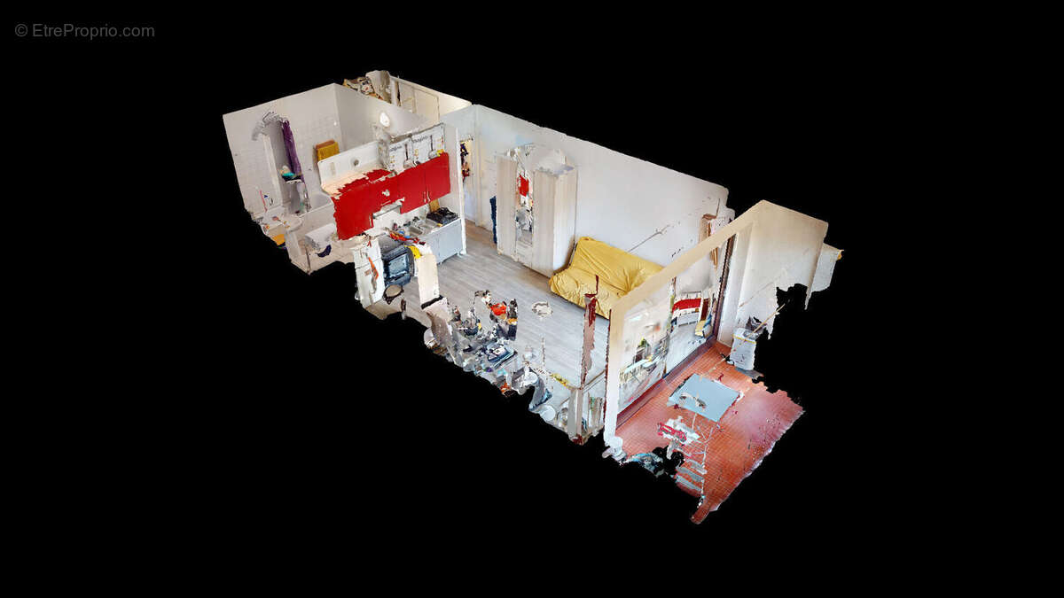 Eglise de pantin  grand studio  grand balcon avec vue degagee  exposition est  31 m²  balcon  calme & lumineux  cave  - photo 14