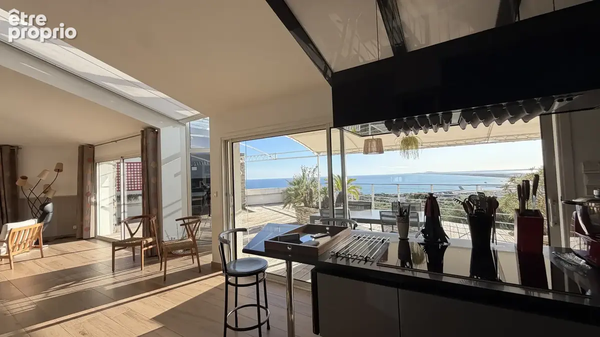 Sète, Saint Clair sud, villa d'architecte face à la mer, - photo 6
