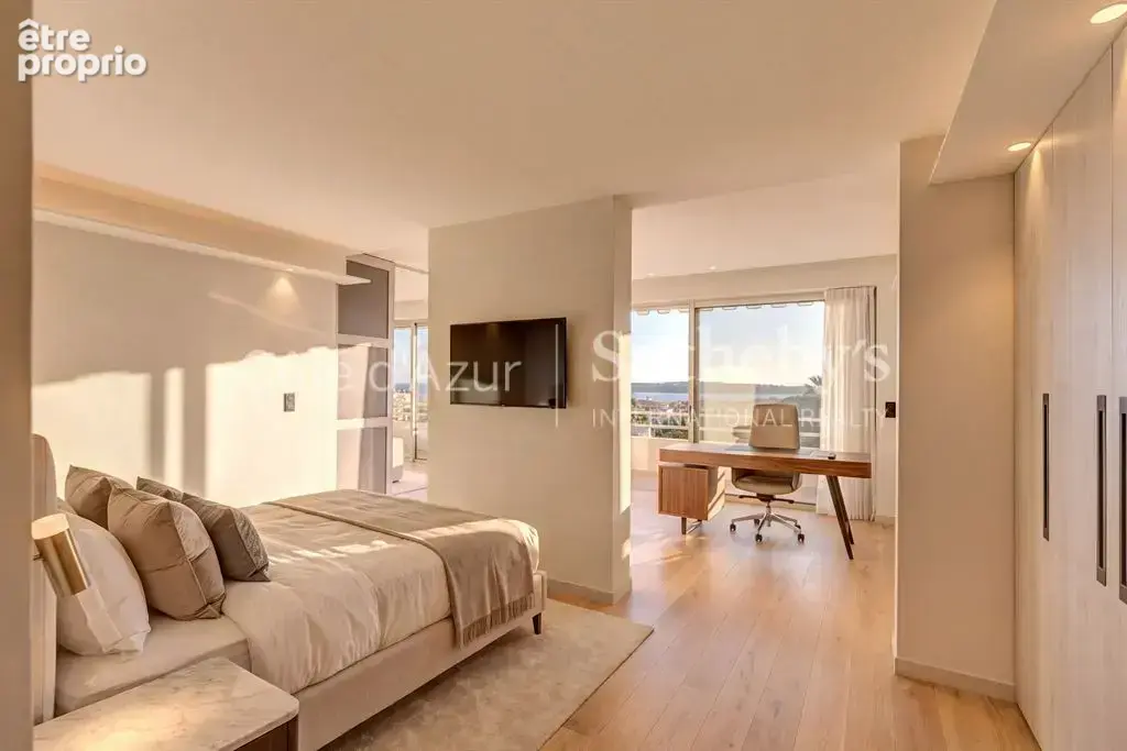 Cannes La Californie, penthouse de 4 chambres avec vue mer et deux garages - photo 5
