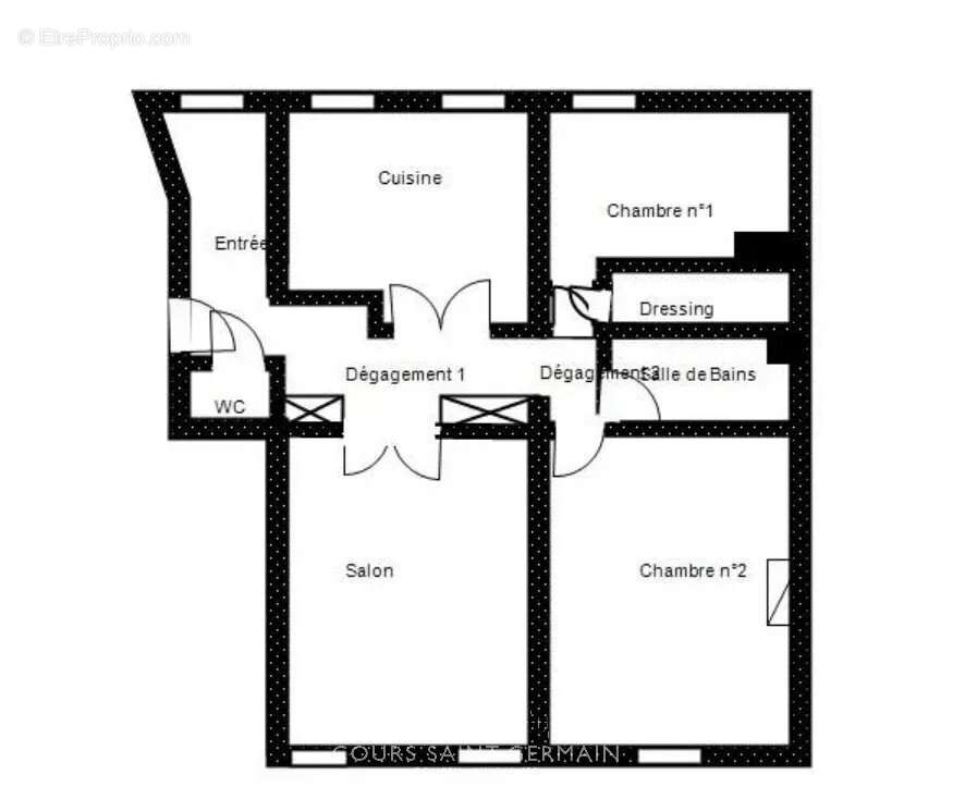Appartement à PARIS-6E