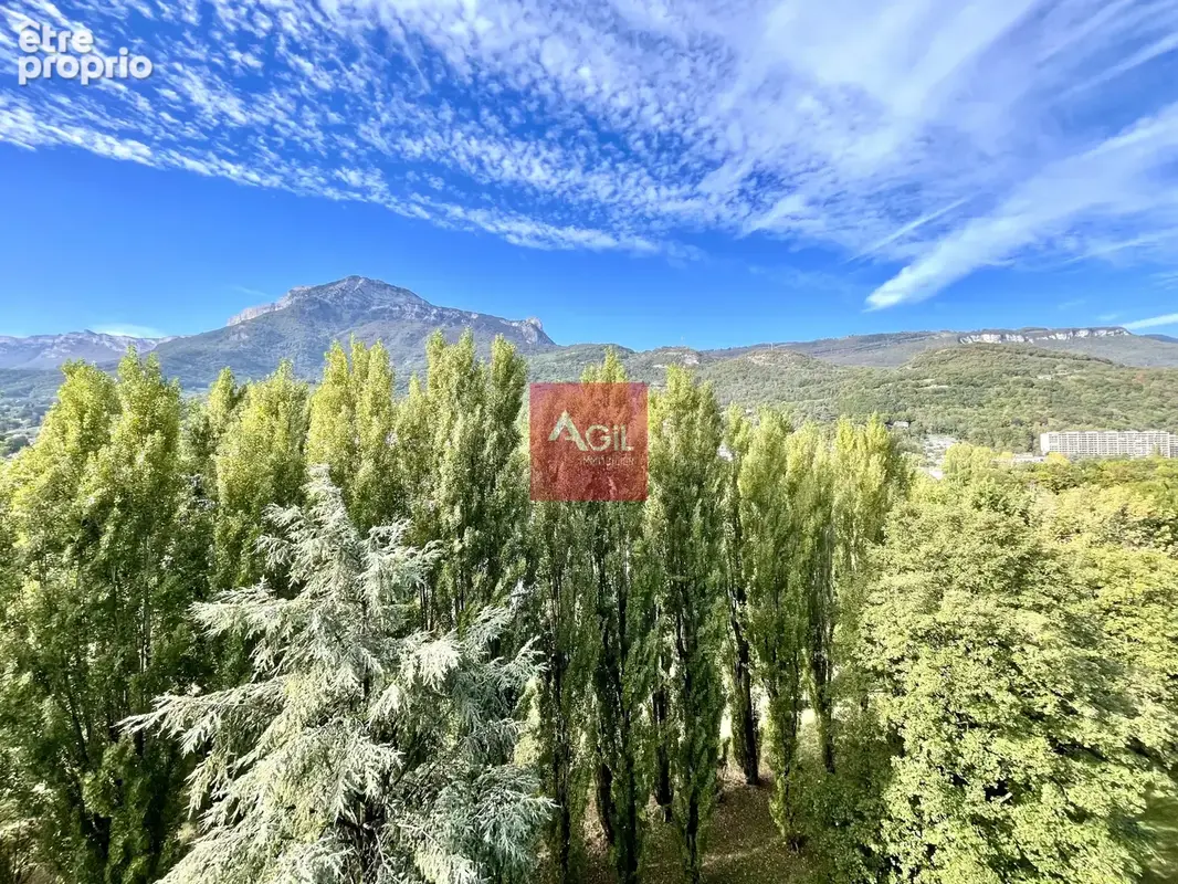 Seyssinet, limite Seyssins : T4 en dernier étage avec balcon et vue sur les massifs. - photo 8