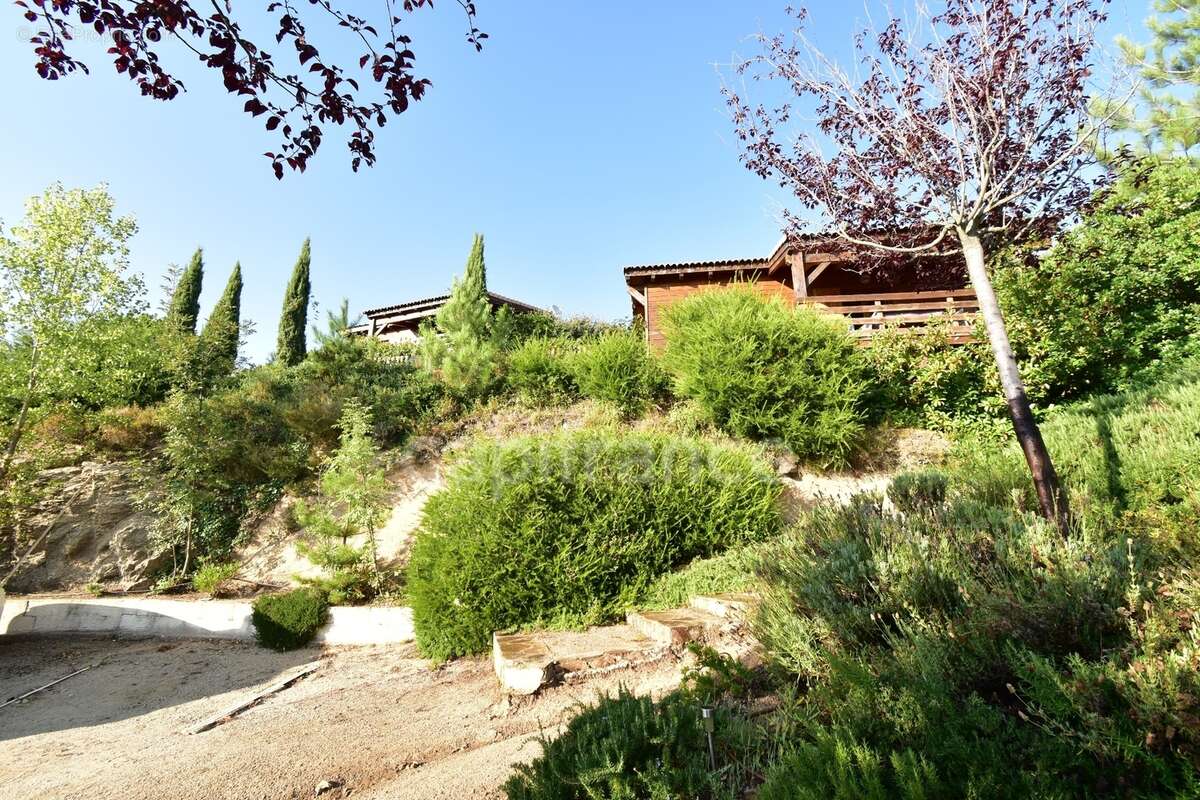 Dpt Corse (20), à vendre EVISA, propriété avec six chalets en bois, terrasse vue panoramique, piscine, parking - photo 14