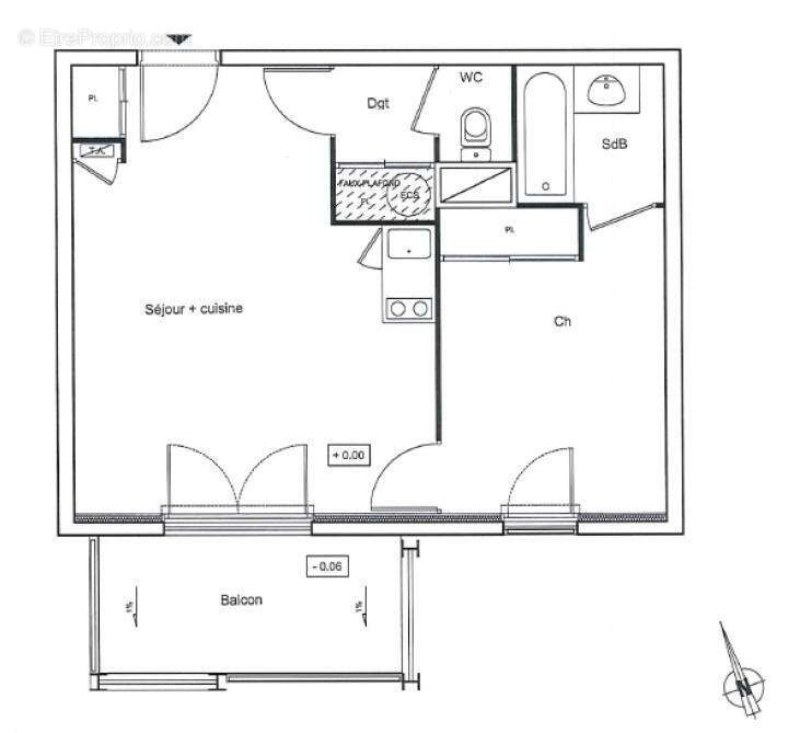   - Appartement à VILLEFRANCHE-SUR-SAONE